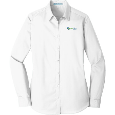 Women's Long Sleeve Carefree Poplin Shirt