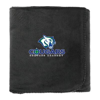 100% Recycled PET Fleece Blanket with RPET Pouch