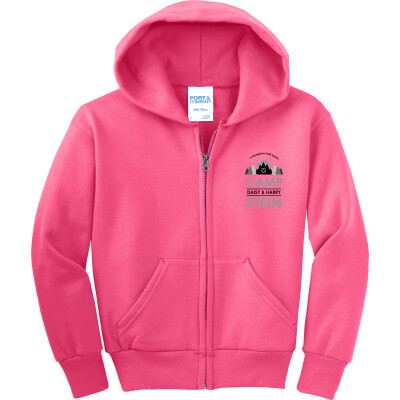 Youth Core Fleece Full-Zip Hooded Sweatshirt