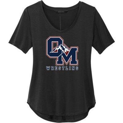 Women's Stretch Jersey Relaxed Scoop Tee