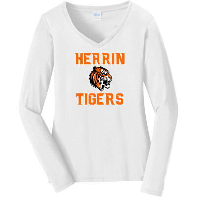 Women's Long Sleeve Fan Favorite V-Neck Tee