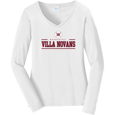 Women's Long Sleeve Fan Favorite V-Neck Tee