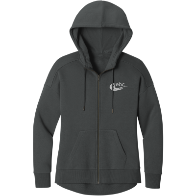 Women's Perfect Weight Fleece Drop Shoulder Full-Zip Hoodie