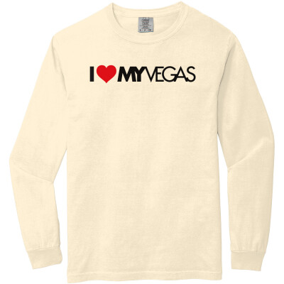 MY VEGAS HEAVYWEIGHT RING SPUN LONG SLEEVE TEE