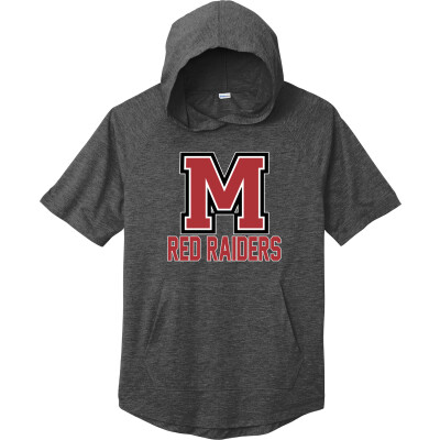 Tri-Blend Wicking Short Sleeve Hoodie