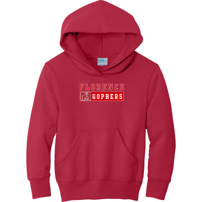 Youth Core Fleece Pullover Hooded Sweatshirt