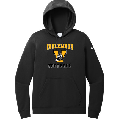 Nike Women's Club Fleece Sleeve Swoosh Pullover Hoodie