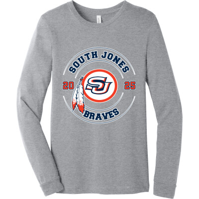 Bella+Canvas Unisex Heather CVC Long Sleeve Tee