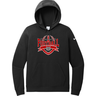 Nike Women's Club Fleece Sleeve Swoosh Pullover Hoodie