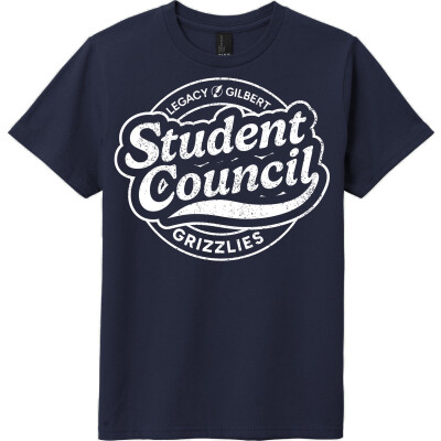 Student Council Youth Cotton Short Sleeve Tee