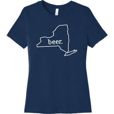 NYS Craft Beer x Artisanal Brew Works Ladies Short Sleeve Tee