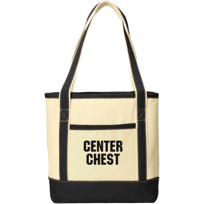 Port Authority Medium Cotton Canvas Boat Tote