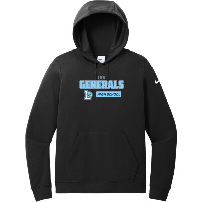 Nike Women's Club Fleece Sleeve Swoosh Pullover Hoodie