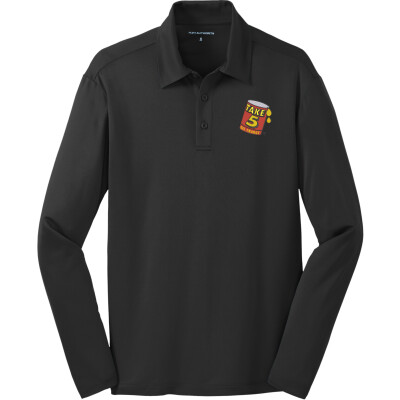 Silk Touc Performance Long Sleeve Polo