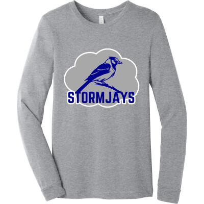 Bella+Canvas Unisex Heather CVC Long Sleeve Tee