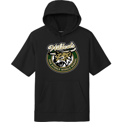 Performance Fleece Short Sleeve Hooded Pullover