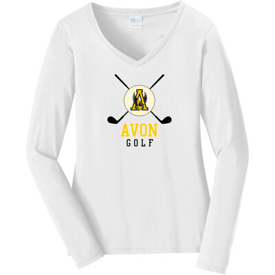 Women's Long Sleeve Fan Favorite V-Neck Tee