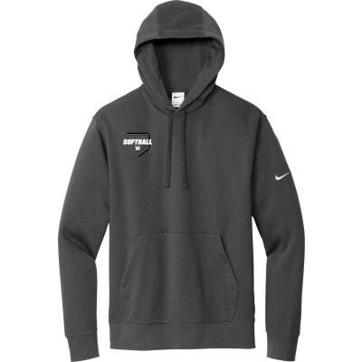 NIKE Club Fleece Sleeve Swoosh Pullover Hoodie