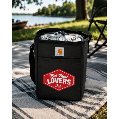 RED MEAT LOVERS CARHARTT Vertical 12-Can Cooler