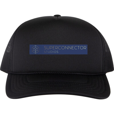 5 Panel High Crown Mesh Back Trucker Hat