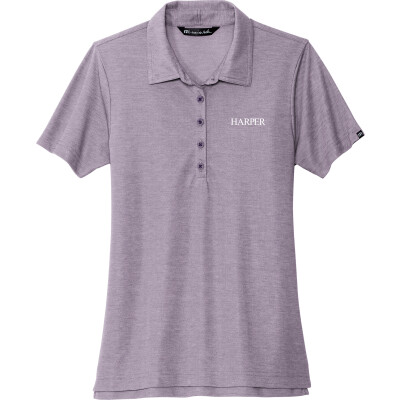 TRAVIS MATHEW Women's Oceanside Heather Polo (EMB)