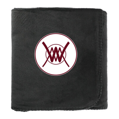 100% Recycled PET Fleece Blanket with RPET Pouch