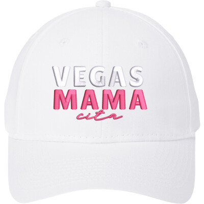 Vegas Mama cita Six-Panel 100% cotton Twill Cap