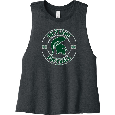 Bella+Canvas Women’s Racerback Cropped Tank