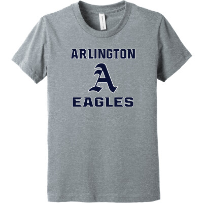 Bella+Canvas Youth Heather CVC Tee