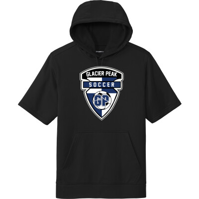 Performance Fleece Short-Sleeve Hooded Pullover