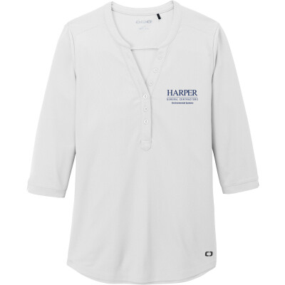 OGIO Women's Jewel Henley (DTF)