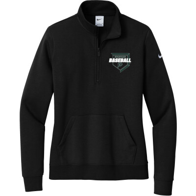 Nike Women's Club Fleece Sleeve Swoosh 1/2-Zip