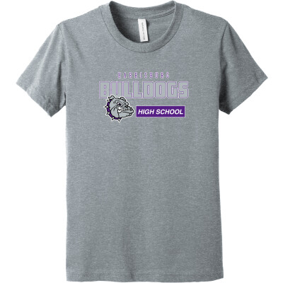 Bella+Canvas Youth Heather CVC Tee