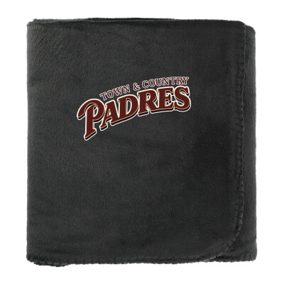 100% Recycled PET Fleece Blanket with RPET Pouch