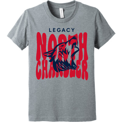 Youth Heather CVC Short Sleeve Tee