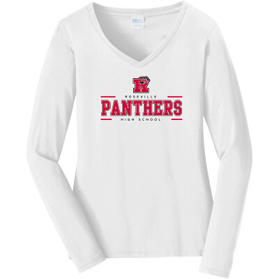 Women's Long Sleeve Fan Favorite V-Neck Tee