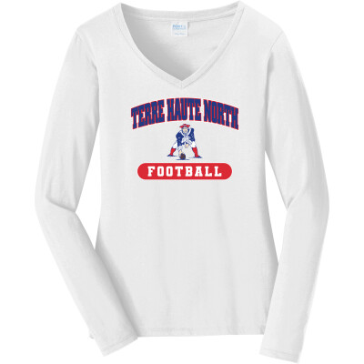Women's Long Sleeve Fan Favorite V-Neck Tee
