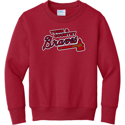 Youth Core Fleece Crewneck Sweatshirt