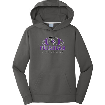 Youth Performance Fleece Pullover Hooded Sweatshirt
