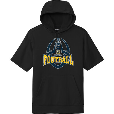 Performance Fleece Short-Sleeve Hooded Pullover