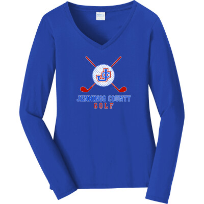 Women's Long Sleeve Fan Favorite V-Neck Tee
