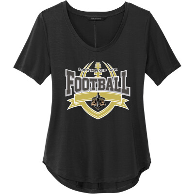 Women's Stretch Jersey Relaxed Scoop Tee