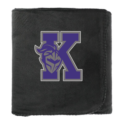 100% Recycled PET Fleece Blanket with RPET Pouch
