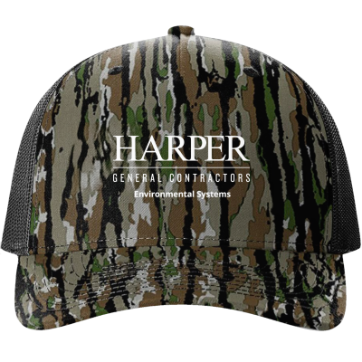 RICHARDSON Five-Panel Printed Trucker Cap (DTF)