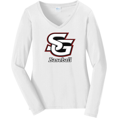 Women's Long Sleeve Fan Favorite V-Neck Tee