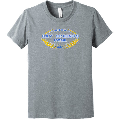 Bella+Canvas Youth Heather CVC Tee