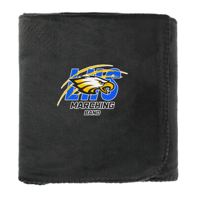 100% Recycled PET Fleece Blanket with RPET Pouch