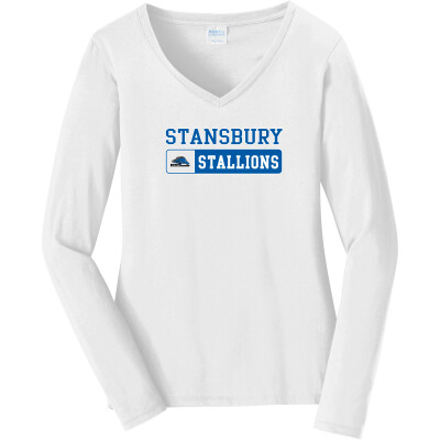 Women's Long Sleeve Fan Favorite V-Neck Tee