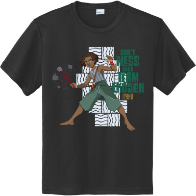 Don't Mess With Team Chosen Youth Performance Moisture Wicking Tee