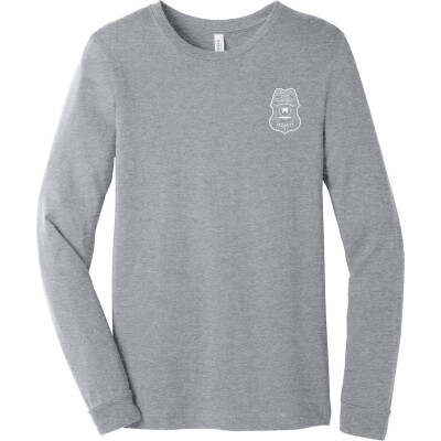 CRITICAL SYNTHESIS SECURITY Unisex Heather CVC Long Sleeve Tee